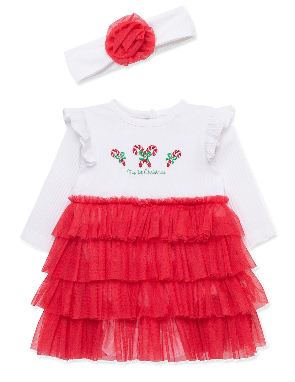 Vestido manga regular para bebé niña Vestido manga regular para bebé niña