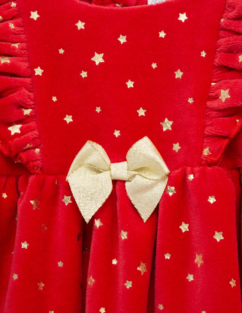 Conjunto vestido manga regular para bebé niña 3