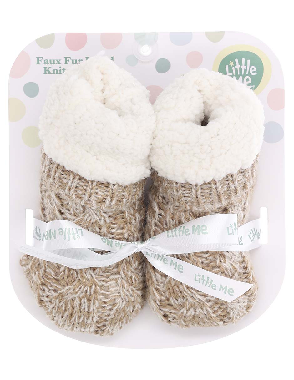 Pantufla Little Me para bebé niño 1