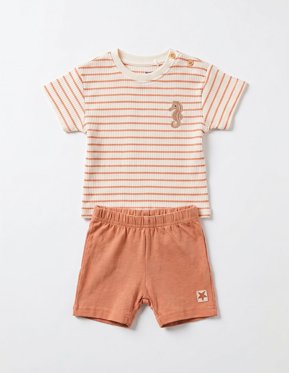 Conjunto casual de algodón para niño 4
