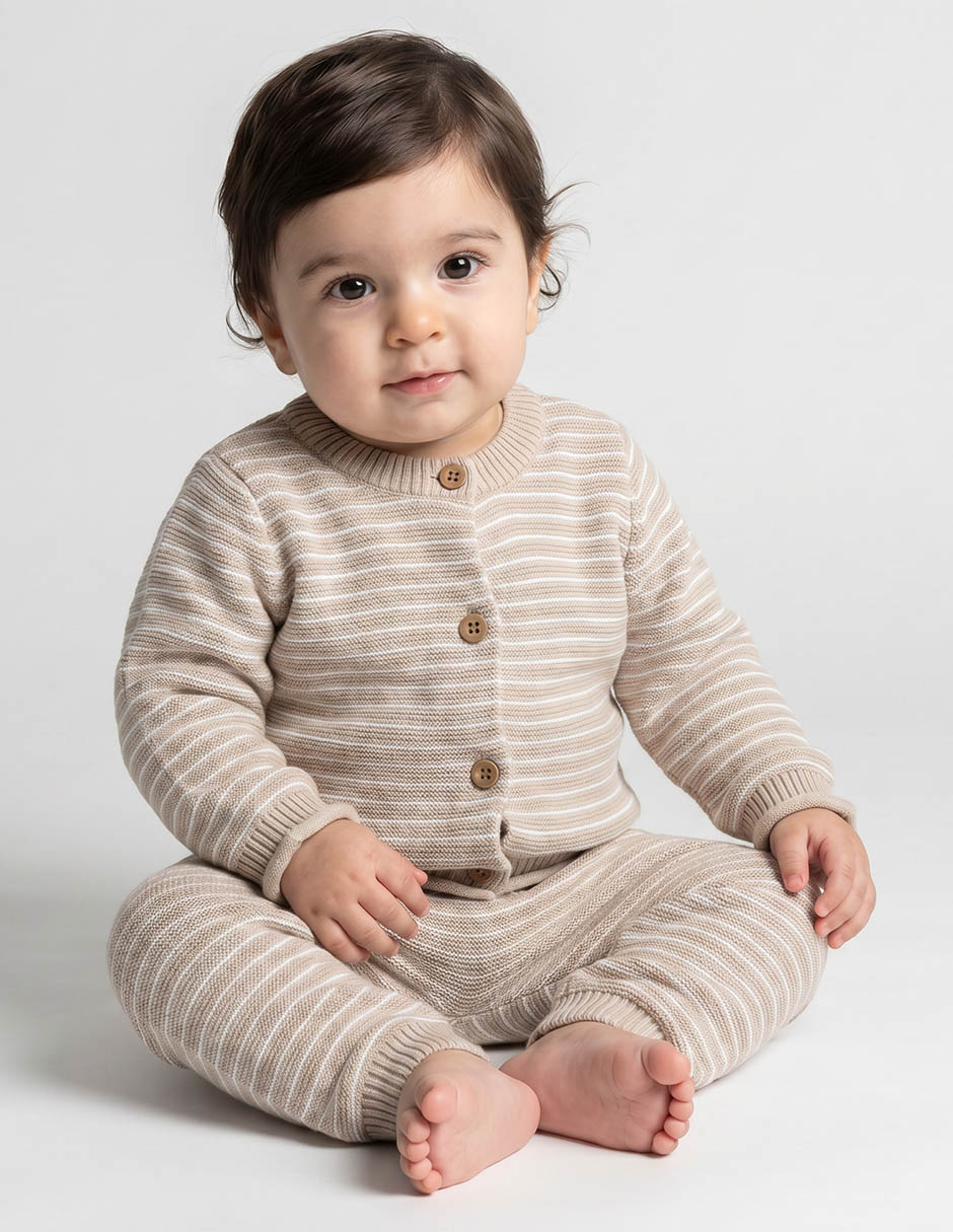 Conjunto de algodón para bebé niño Conjunto de algodón para bebé niño