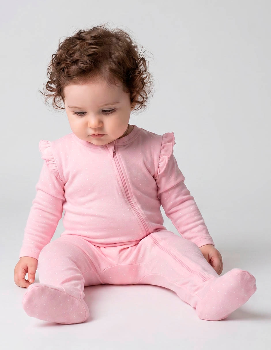 Mameluco de algodón para bebé niña Mameluco de algodón para bebé niña