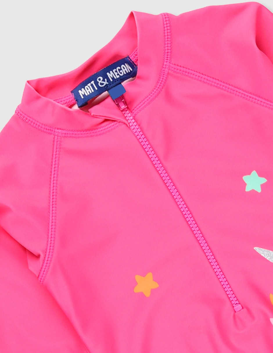 Traje de baño Matt & Megan Unicornio para bebé niña