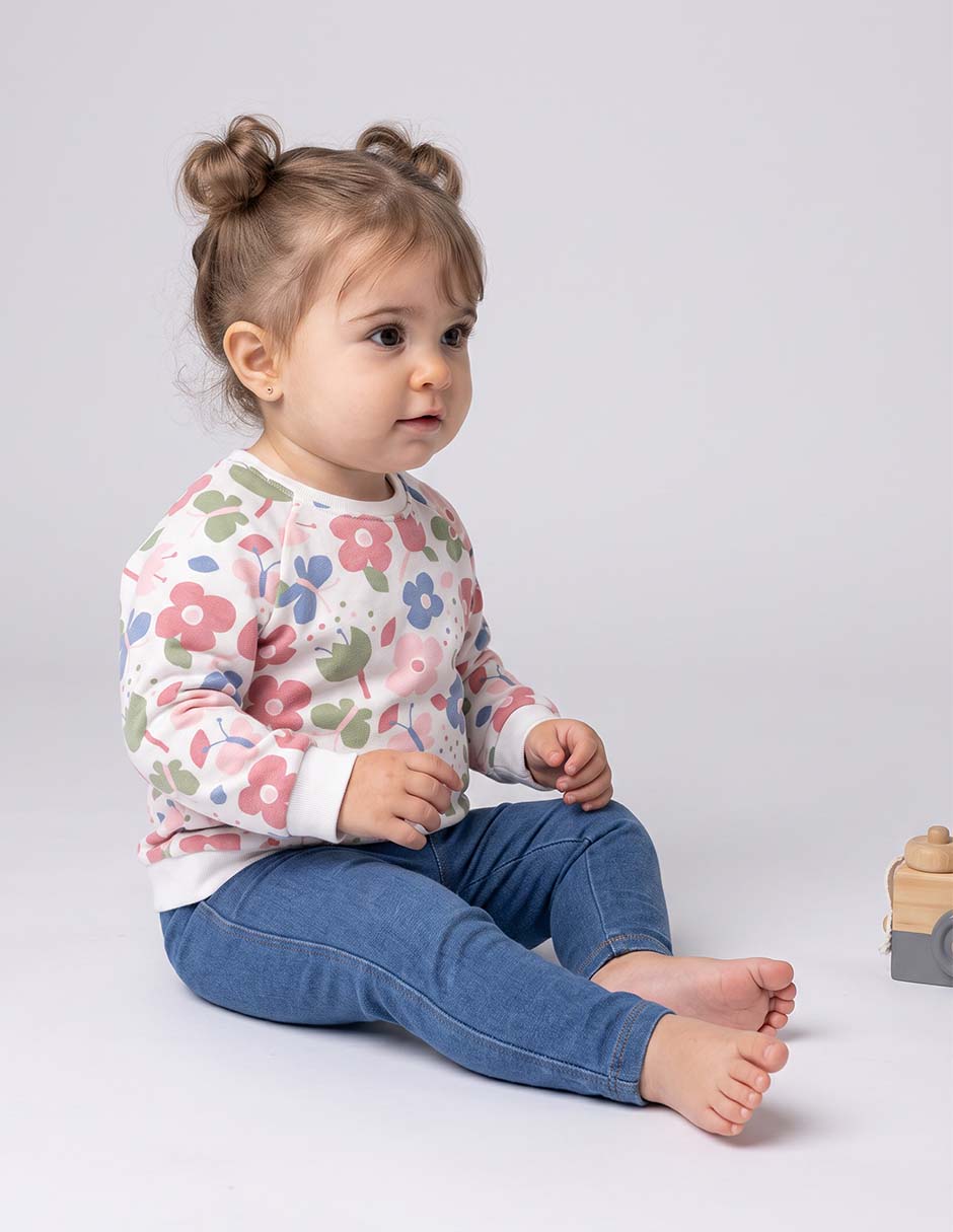 Sudadera para bebé niña