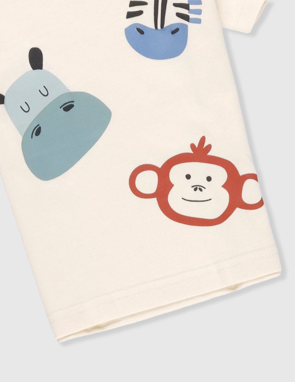 Playera manga corta para bebé niño 2