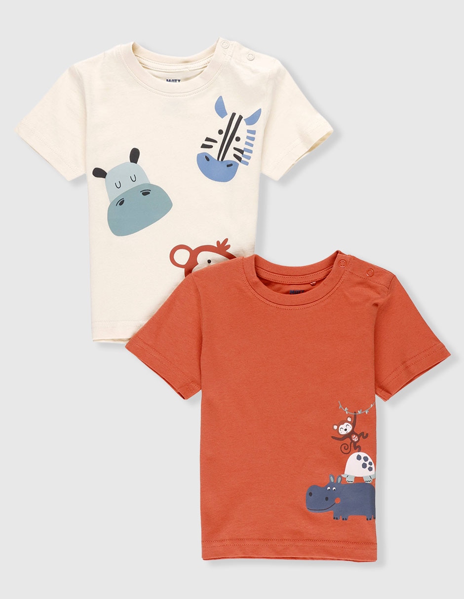 Playera Megan manga corta para niño Playera Megan manga corta para niño