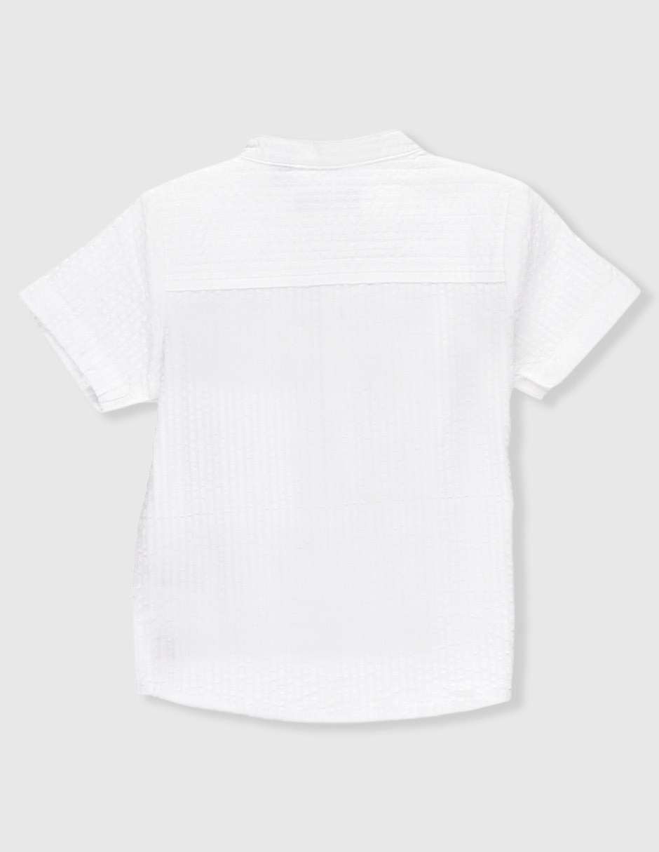 Playera megan manga corta para bebé niño 2