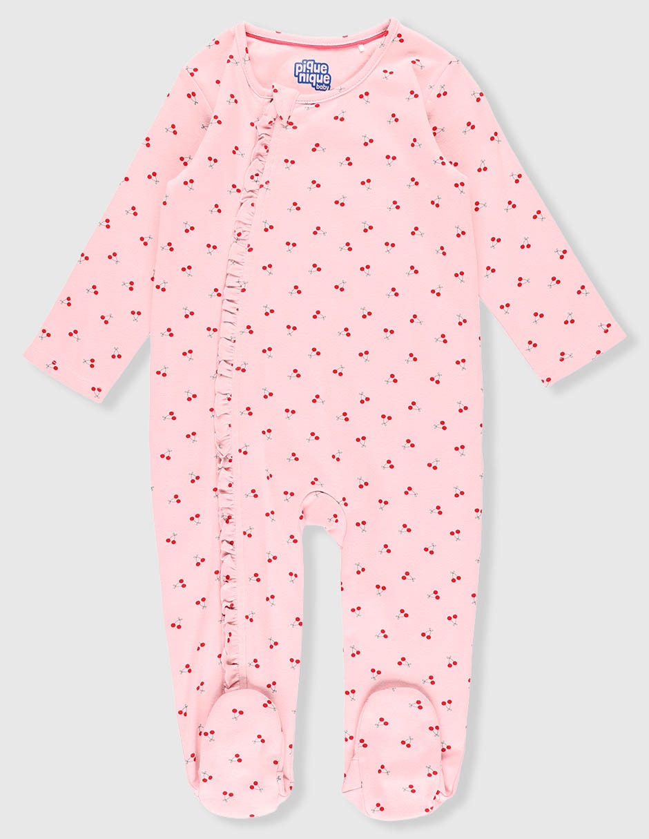 Set de mamelucos de algodón para niña 1