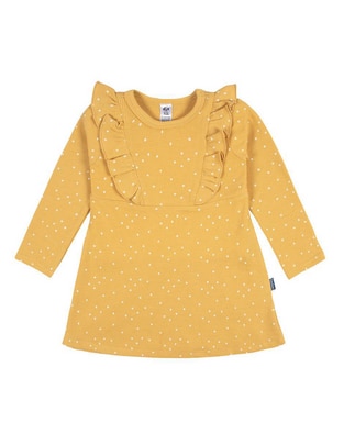 Vestido Gerber manga acampanada para bebé niña