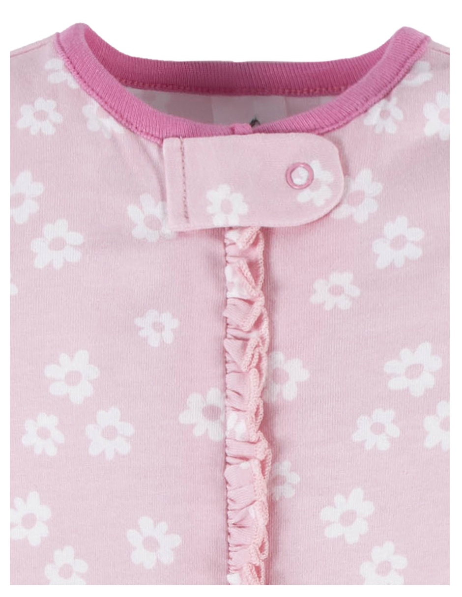 Set de mamelucos de algodón para bebé niña