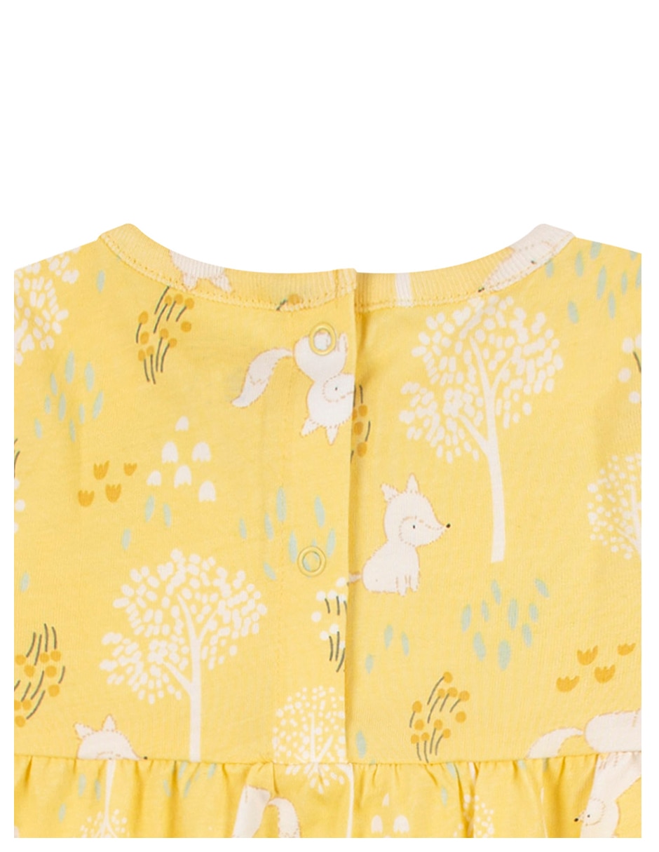 Set de mamelucos Gerber de algodón para bebé niña