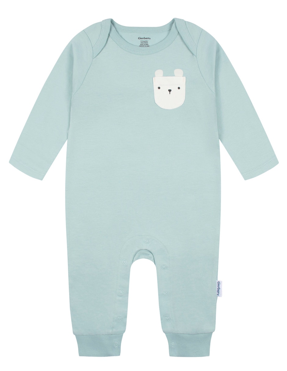 Set de mamelucos de algodón para bebé niño