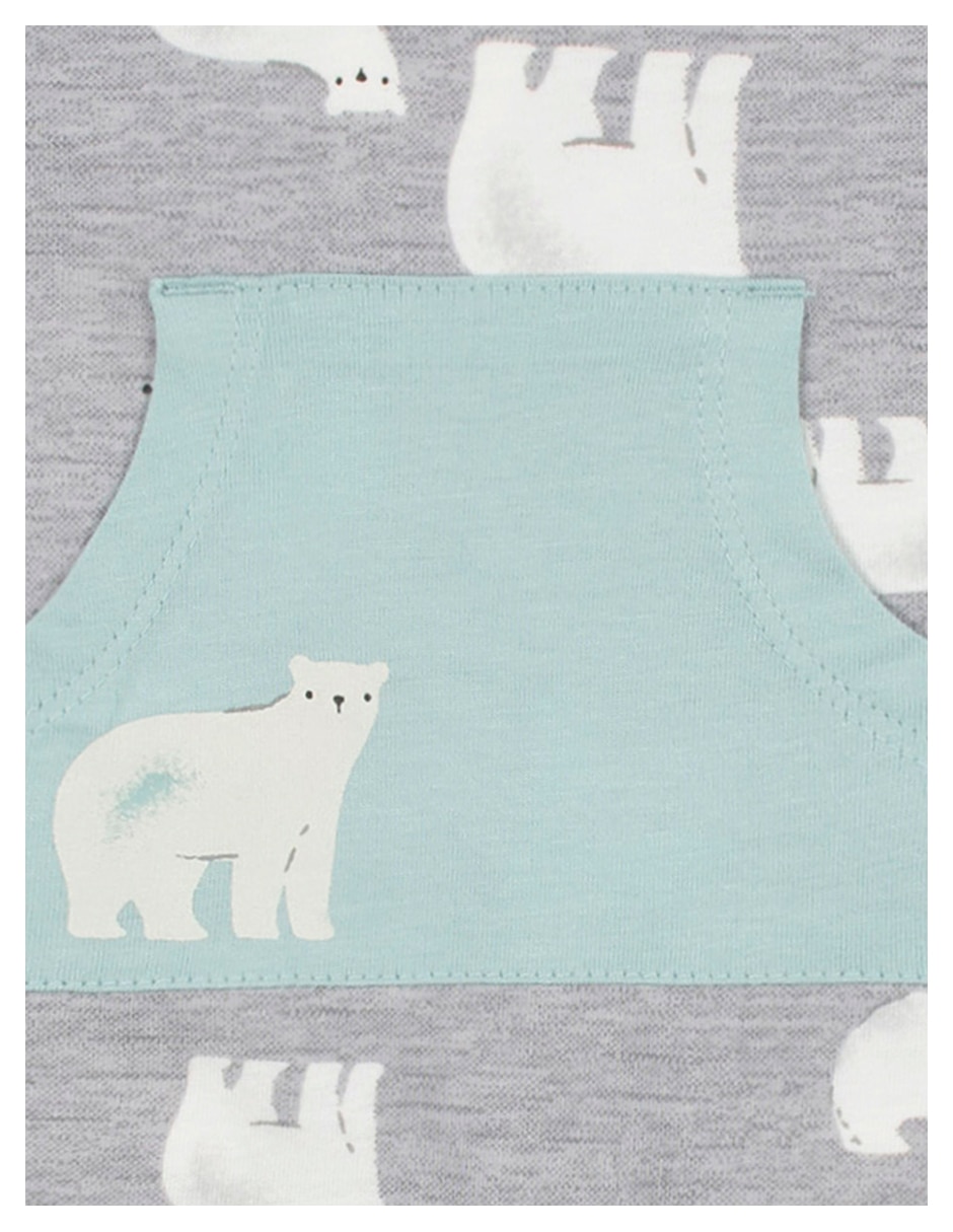 Set de mamelucos de algodón para bebé niño