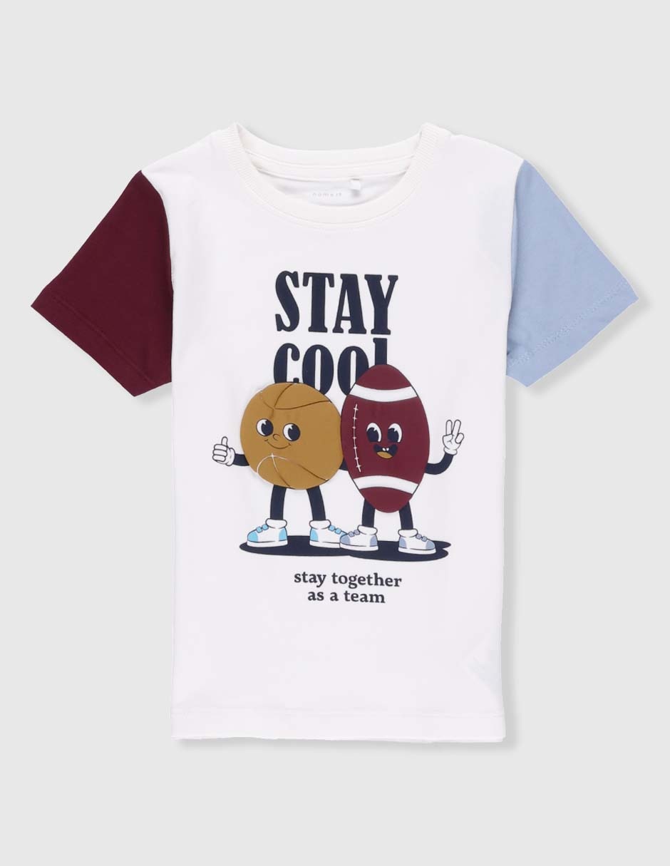 Playera Name It manga corta para niño 1