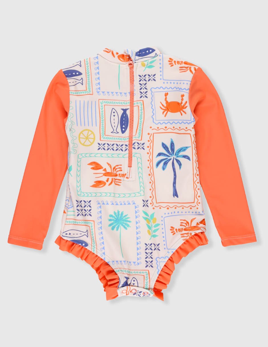 Traje de baño completo Now & Then para bebé niña