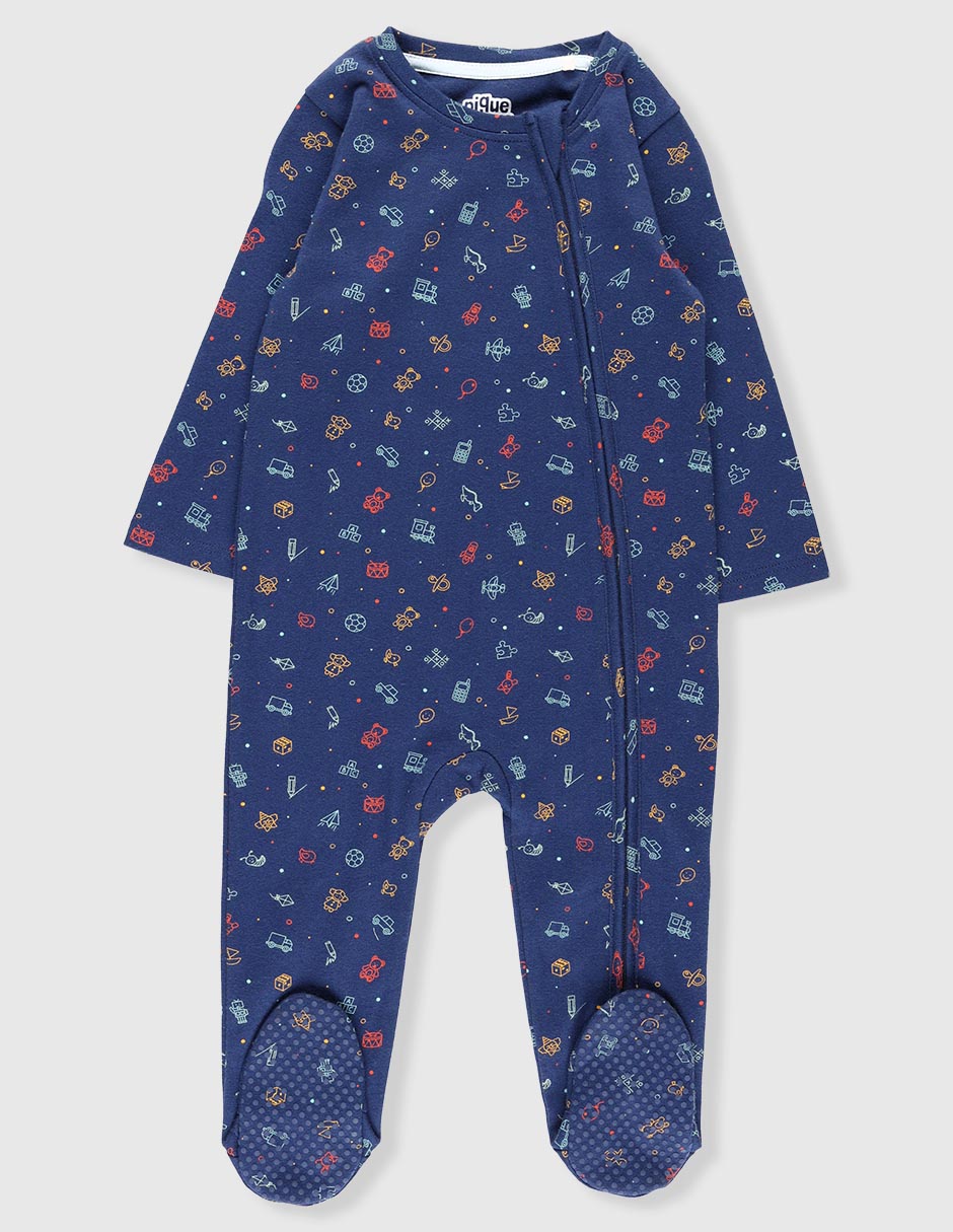 Set de mamelucos de algodón para bebé niño 1