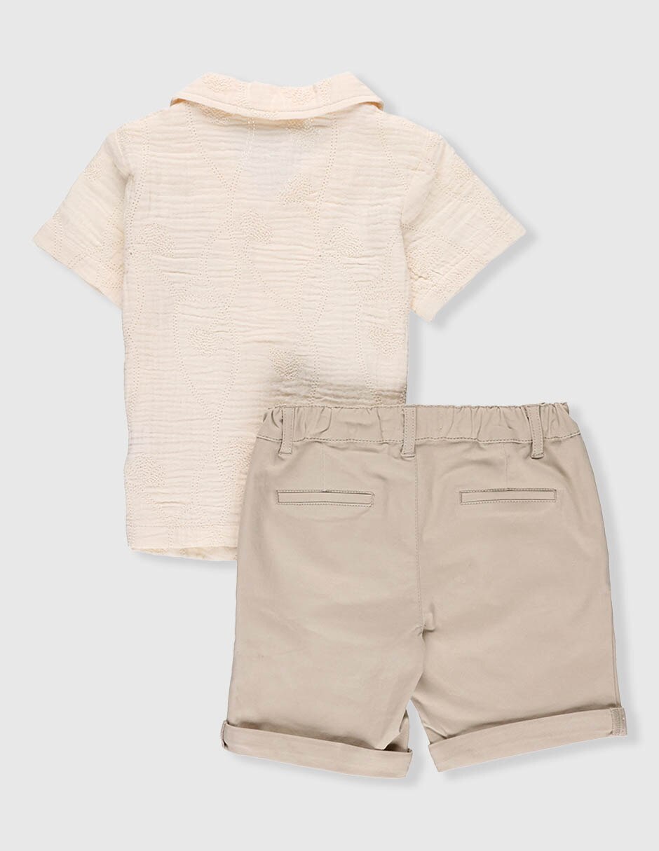 Conjunto casual Now & Then de algodón para bebé niño