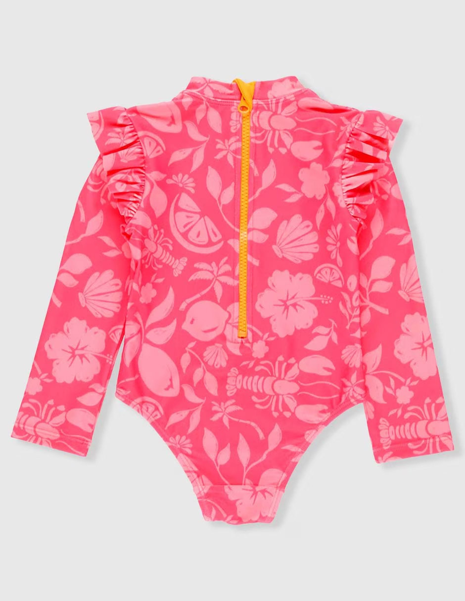 Traje de baño completo Now & Then para bebé niña