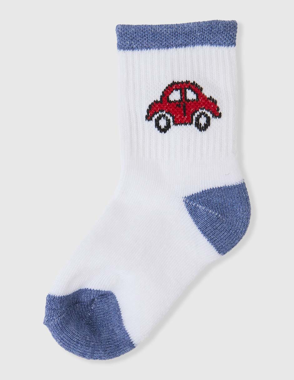 Set calcetín de algodón para bebé niño 8 pares 4