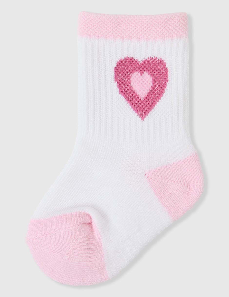 Set calcetín de algodón para bebé niña 8 pares 4