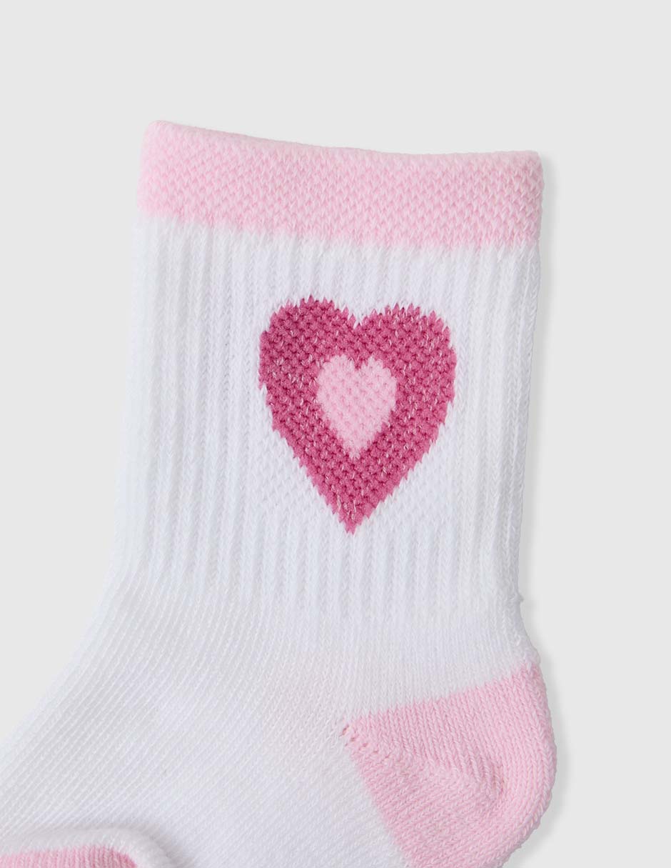 Set calcetín de algodón para bebé niña 8 pares 3