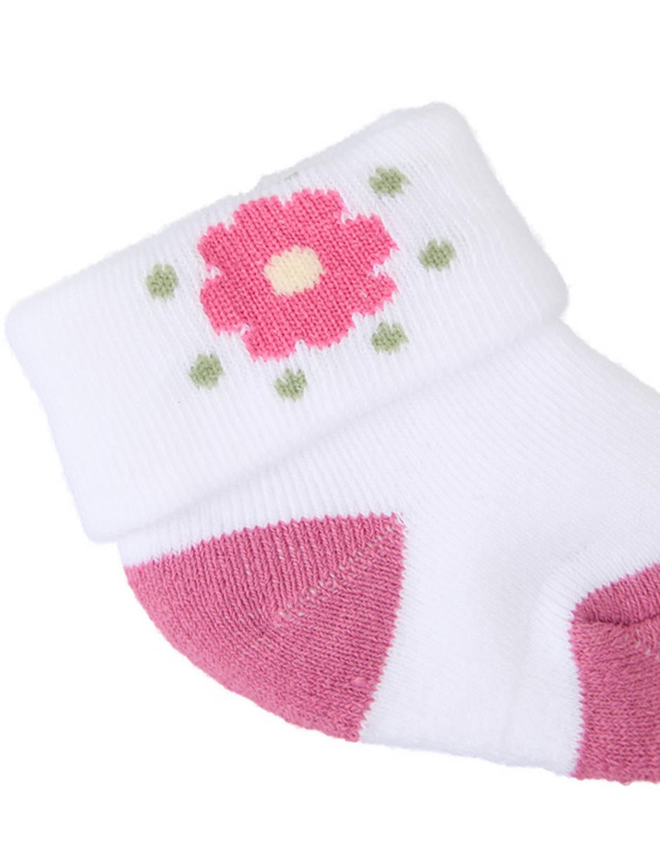 Set calcetín de algodón para bebé niña 8 pares 3
