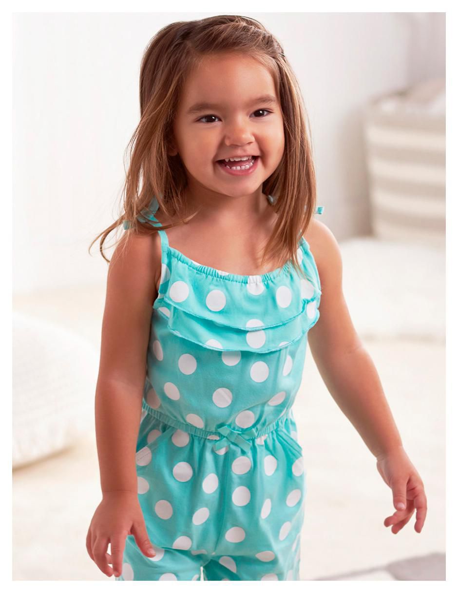 Romper de algodón para niña 8