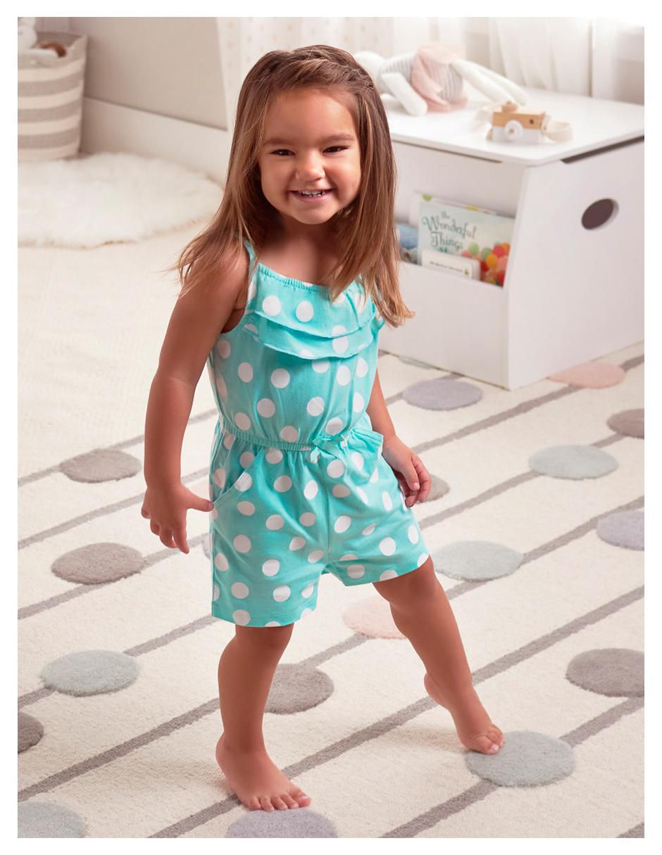 Romper de algodón para niña 3