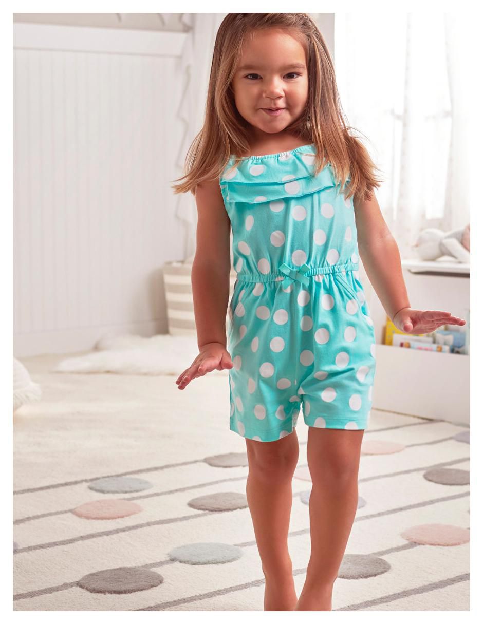 Romper de algodón para niña 6