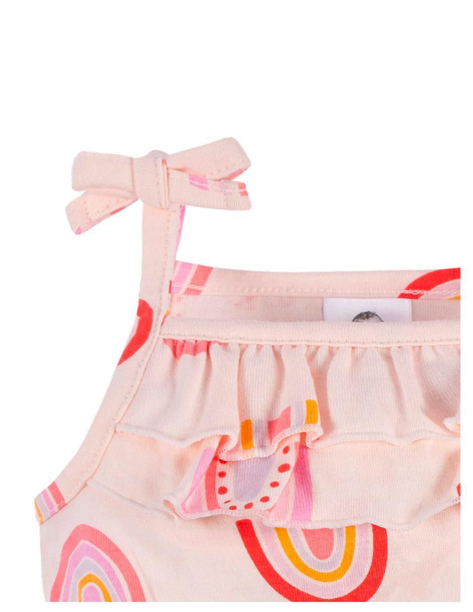 Set romper Gerber de algodón para bebé niña