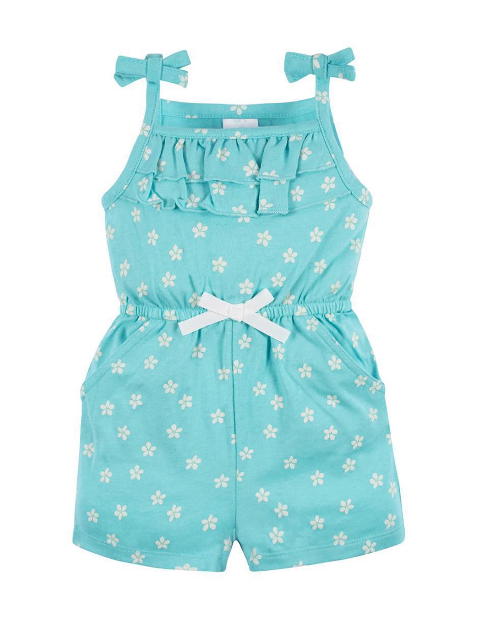 Set romper de algodón para bebé niña 2