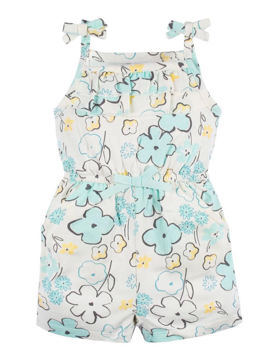 Set romper de algodón para bebé niña 4