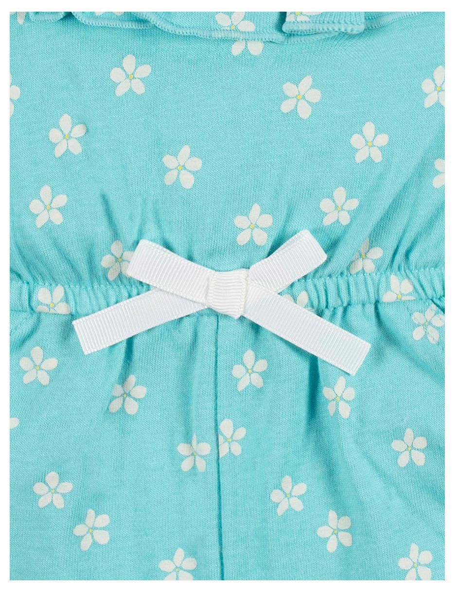Set romper de algodón para bebé niña 5
