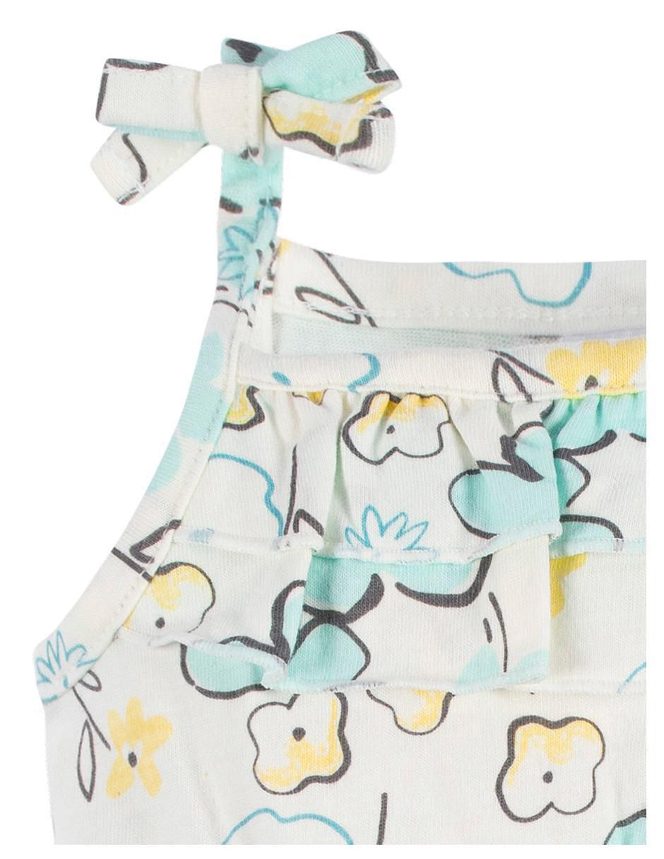 Set romper de algodón para bebé niña 7