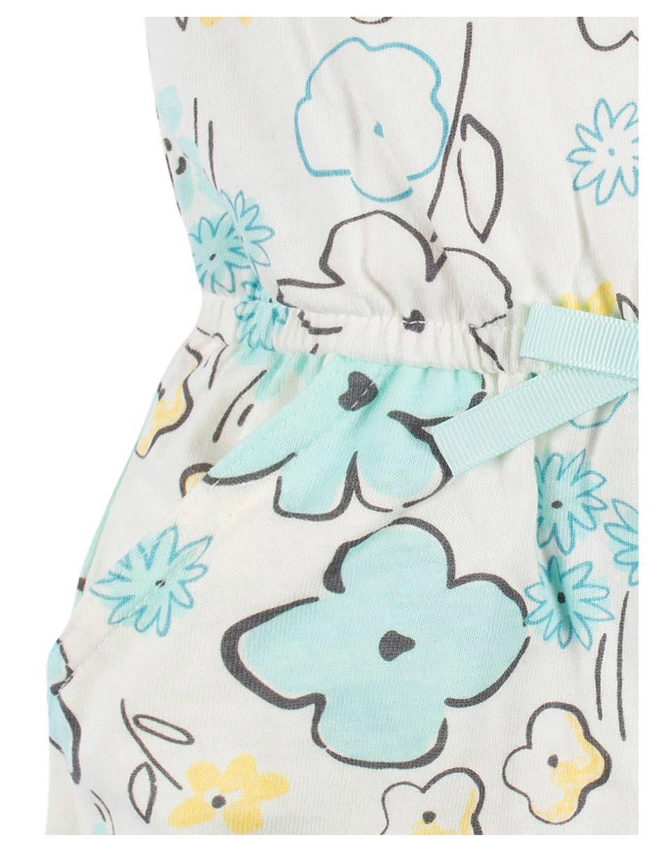 Set romper de algodón para bebé niña 9