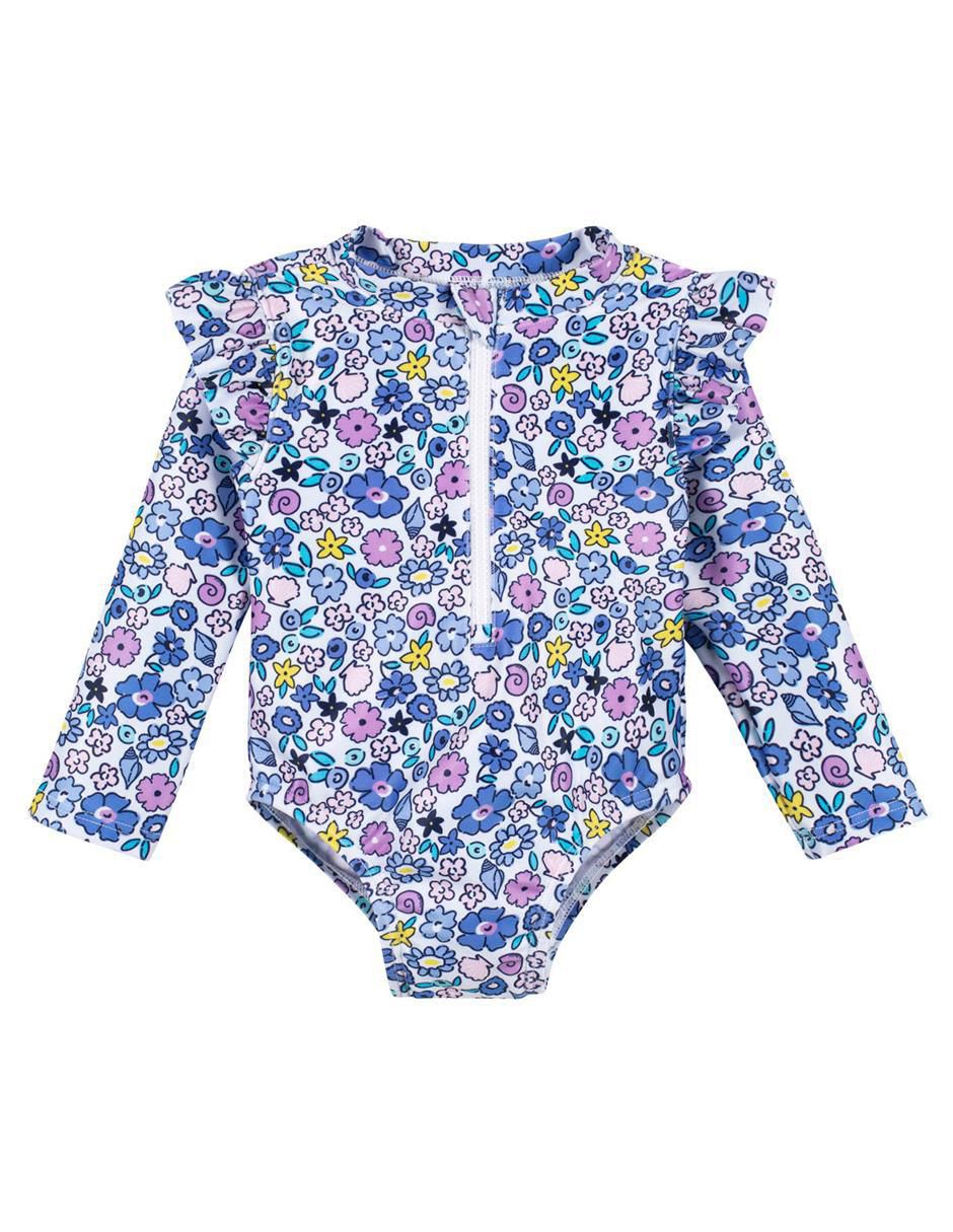 Traje de baño completo para niña Traje de baño completo para niña
