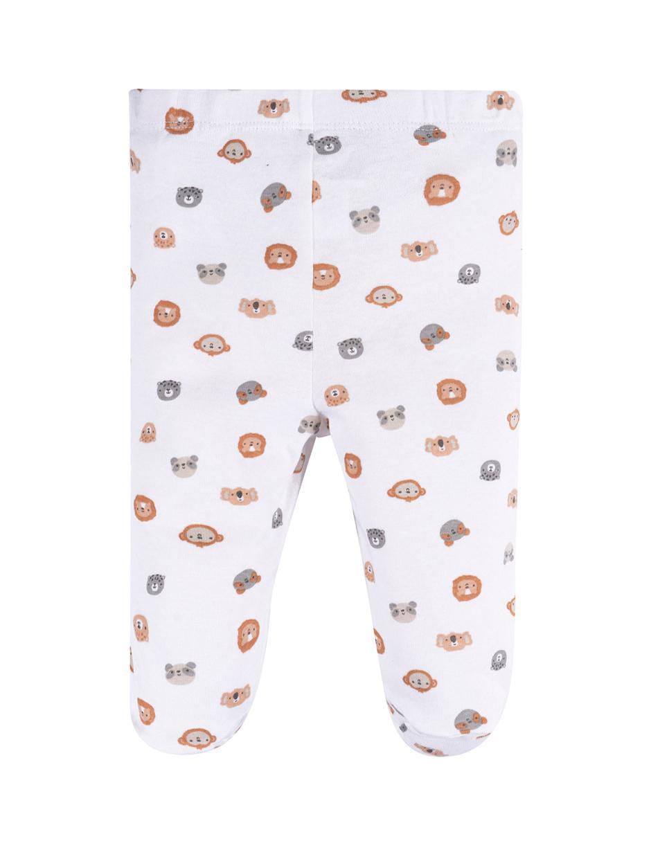 Conjunto casual de algodón para bebé unisex 3 piezas