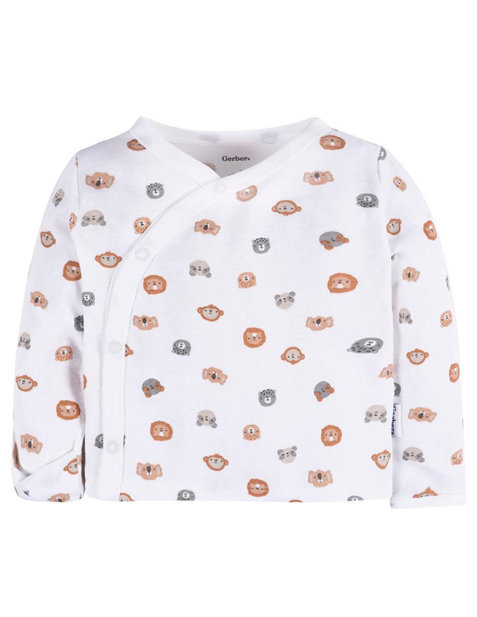 Conjunto casual de algodón para bebé unisex 3 piezas 7