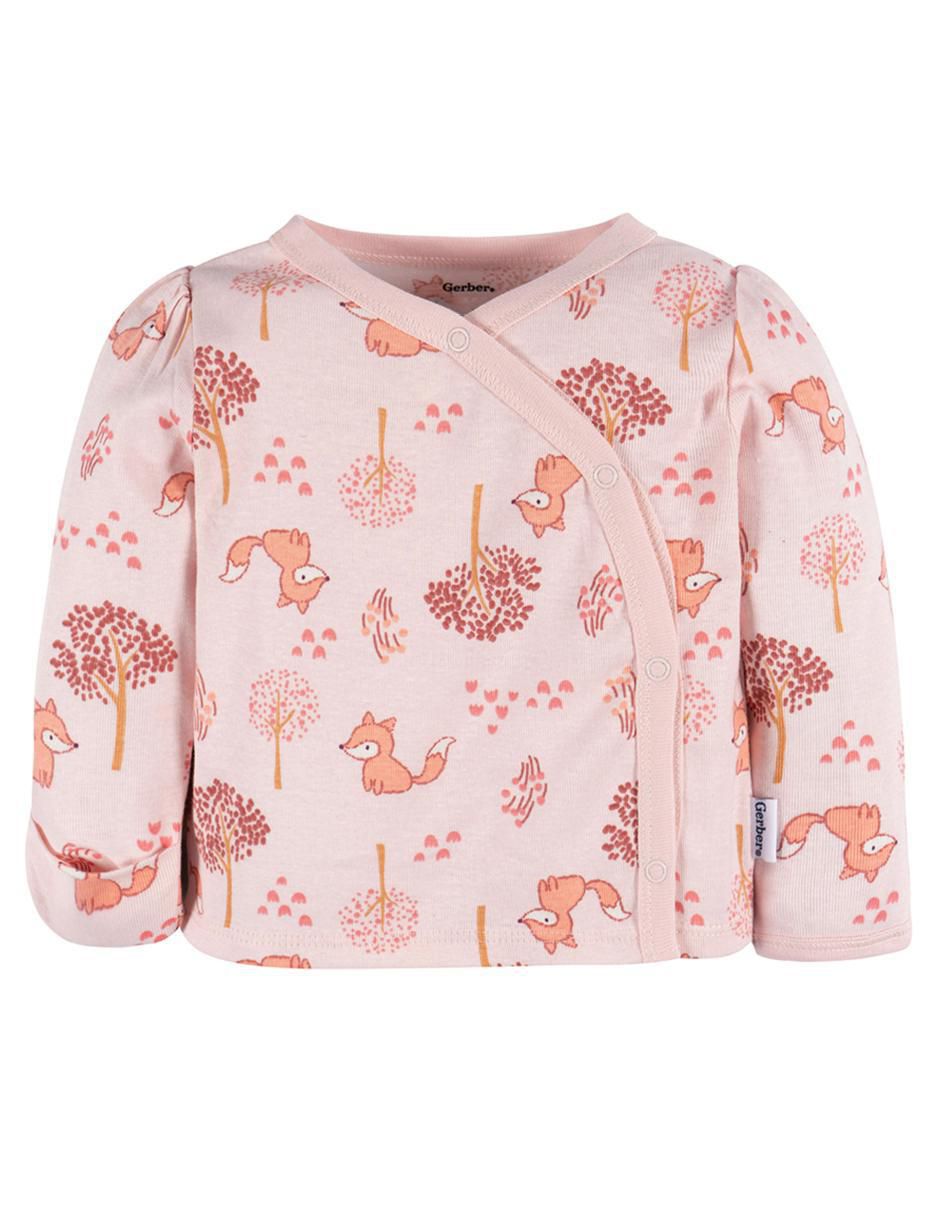 Conjunto casual de algodón para bebé niña 3 piezas 2