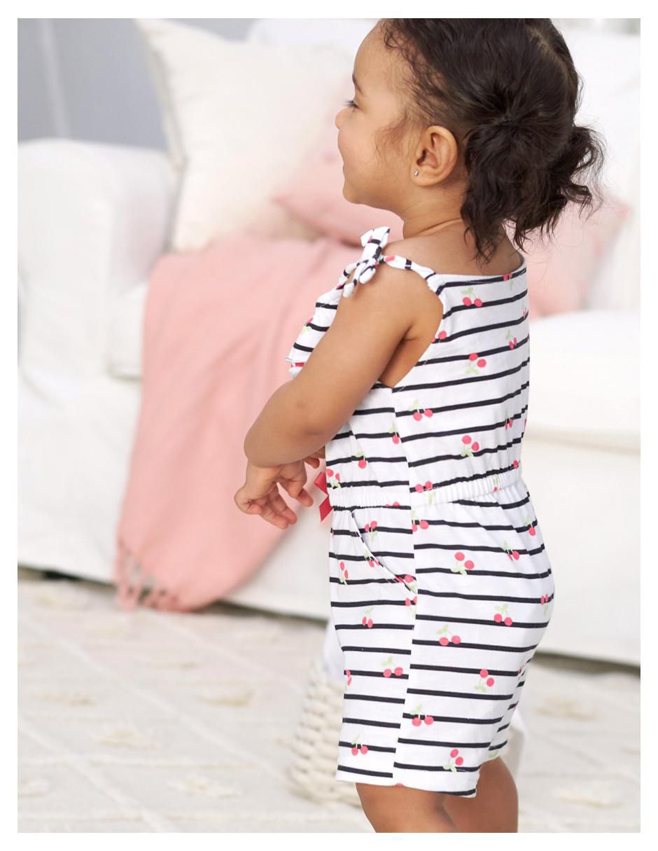 Set de romper de algodón para niña 7