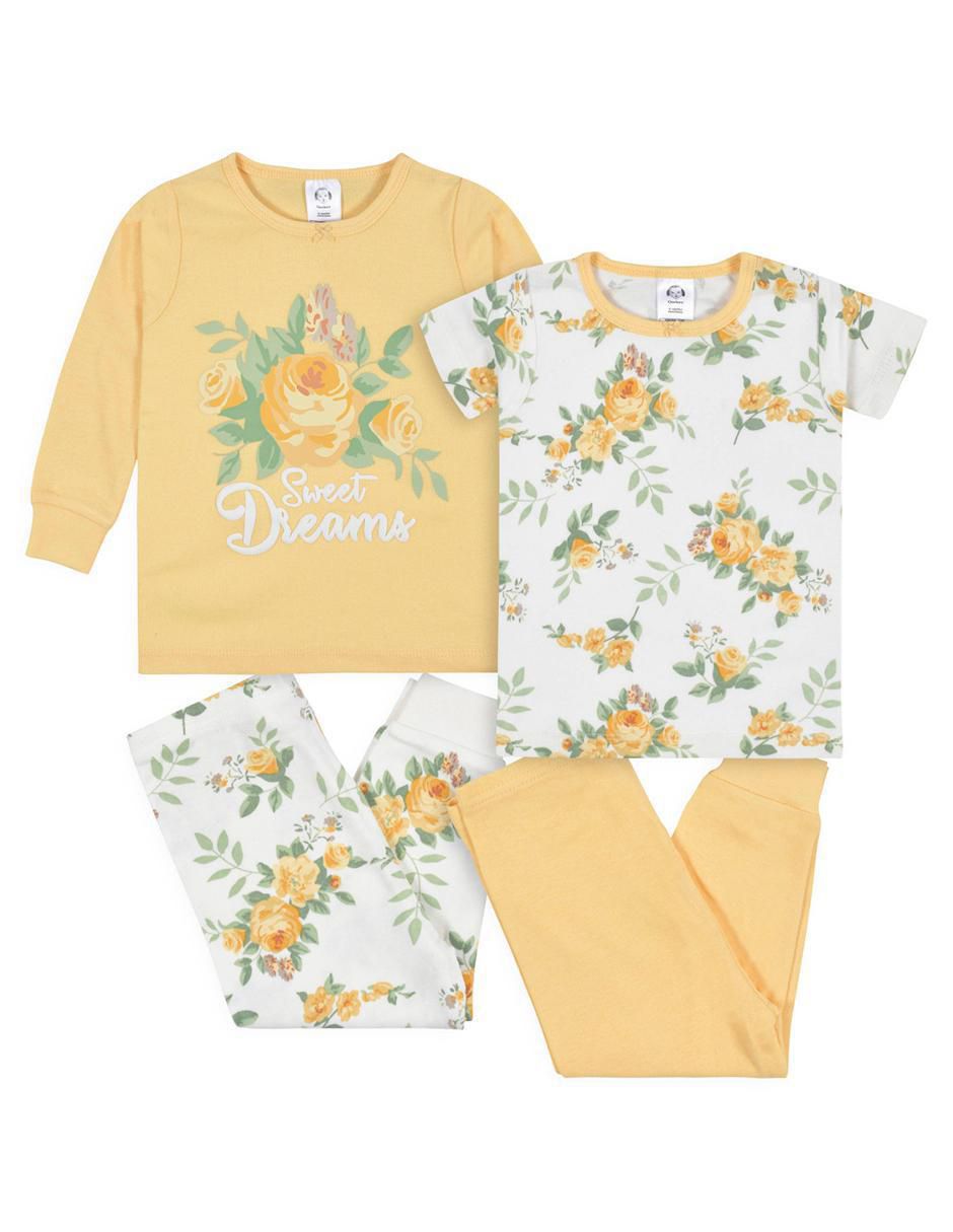 Set pijama gerber para bebé niña