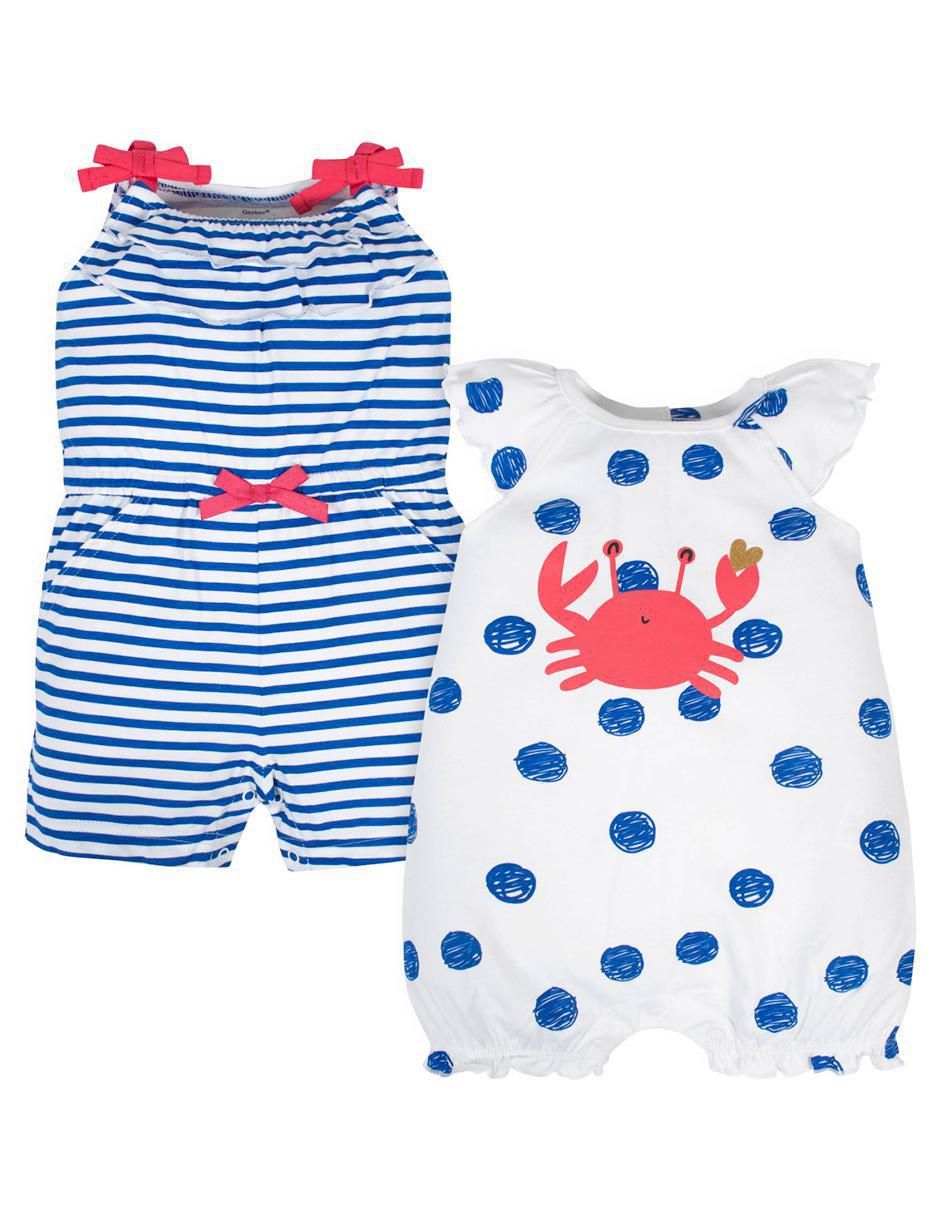 Romper de algodón para niña