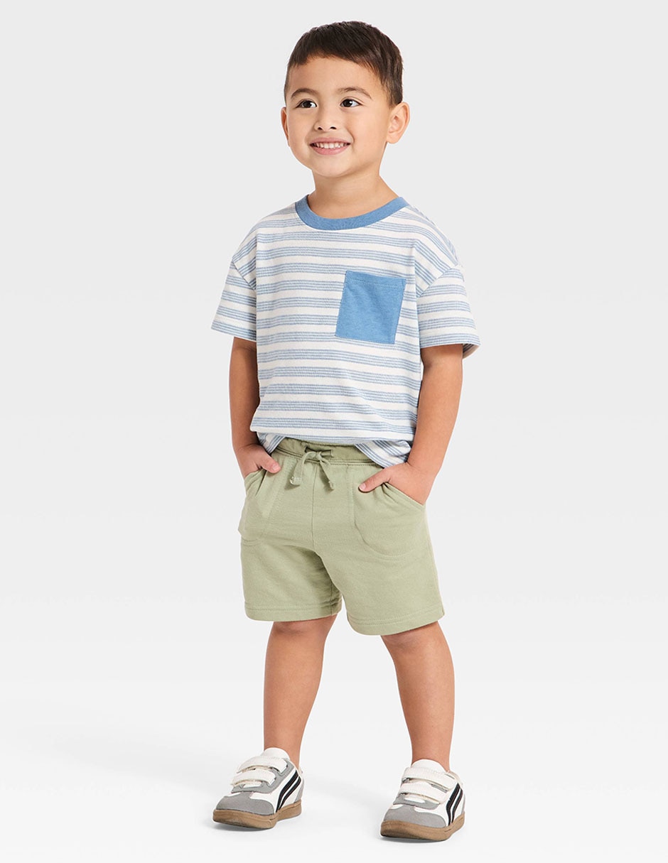 Playera manga corta para bebé niño 3