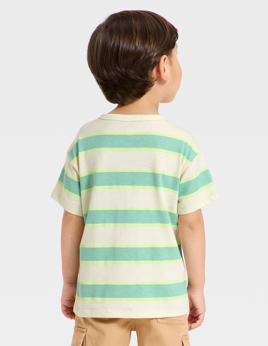 Playera manga corta para bebé niño 2