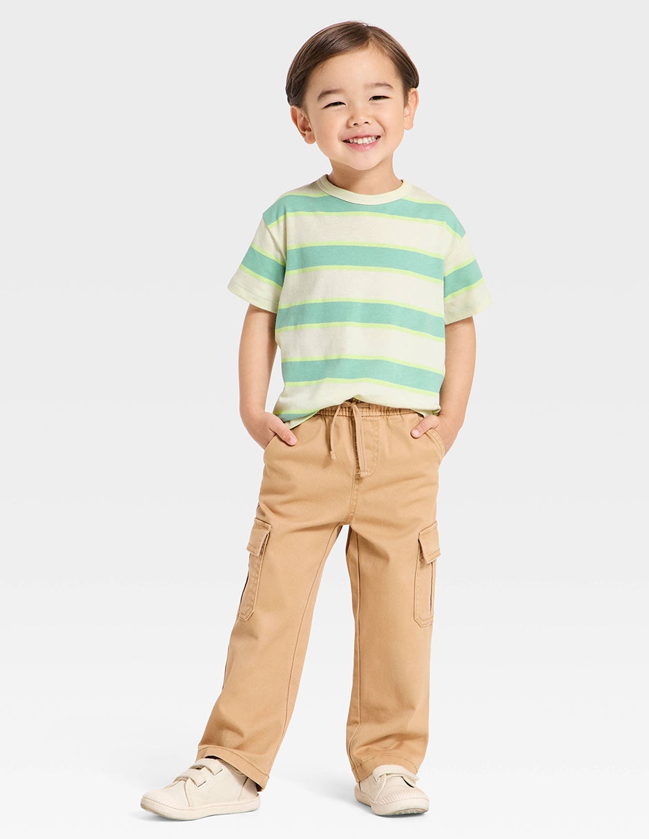 Playera manga corta para bebé niño 3