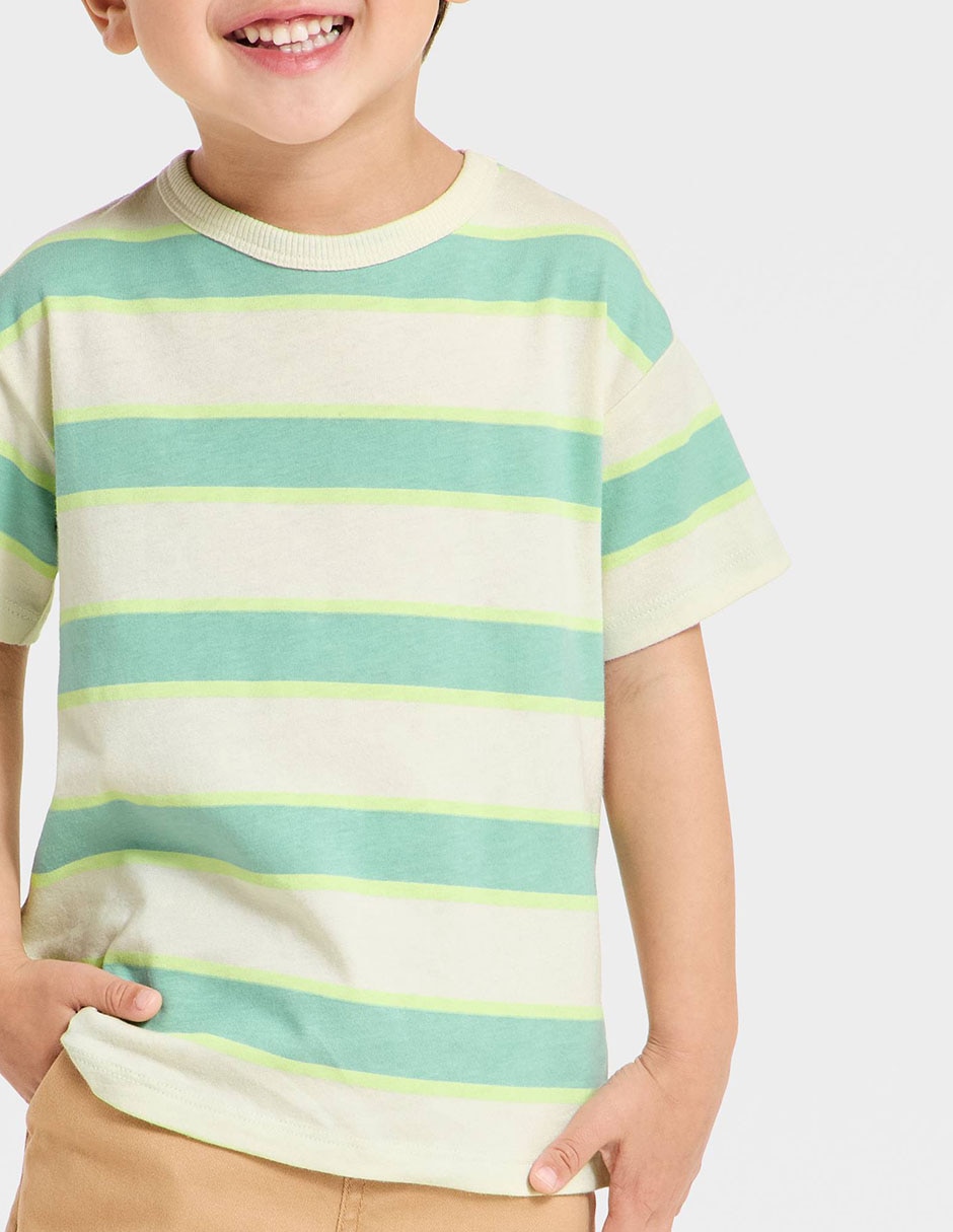 Playera manga corta para bebé niño 4