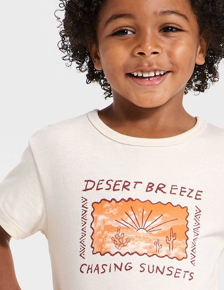 Playera manga corta para bebé niño 4