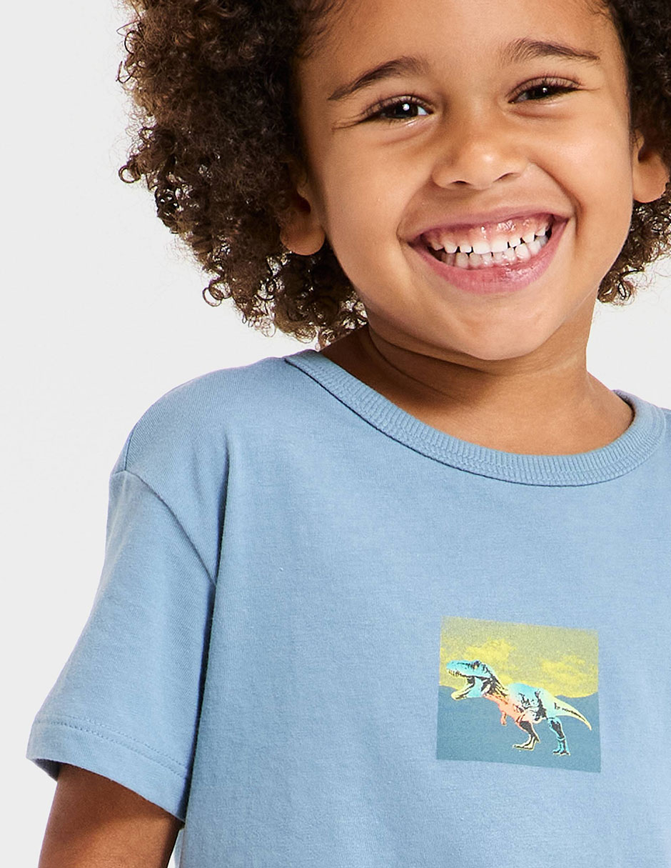 Playera manga corta para bebé niño 4