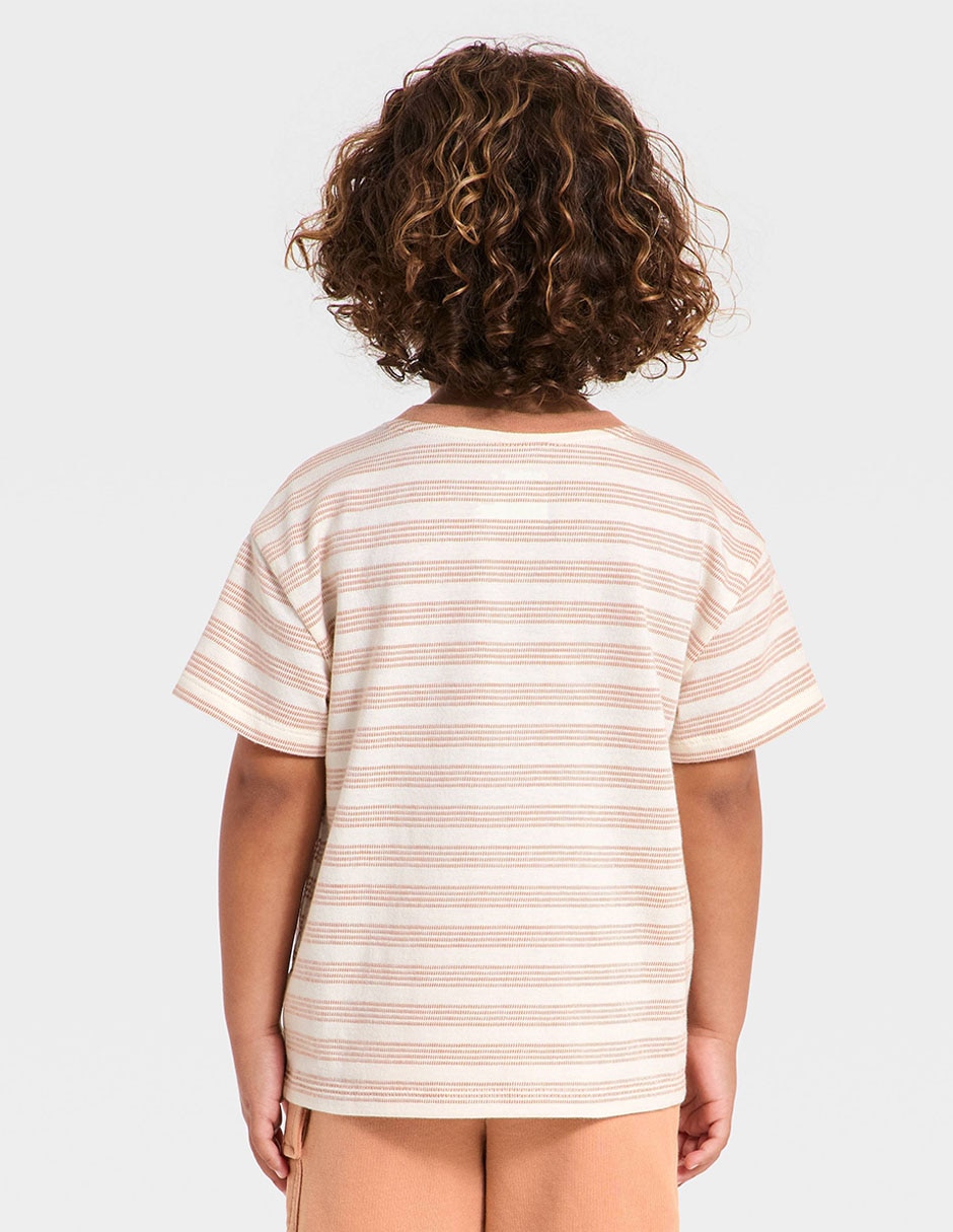 Playera manga corta para bebé niño 2