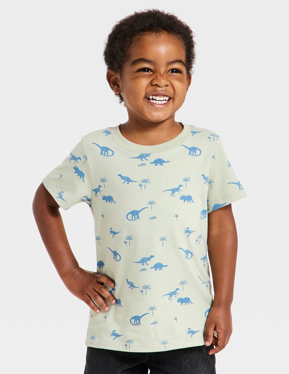 Playera manga corta para bebé niño Playera manga corta para bebé niño